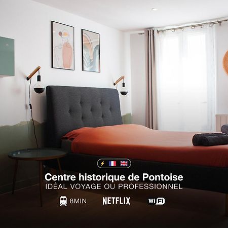 Apartmán Studio Cosy En Plein Coeur Historique De Pontoise Exteriér fotografie