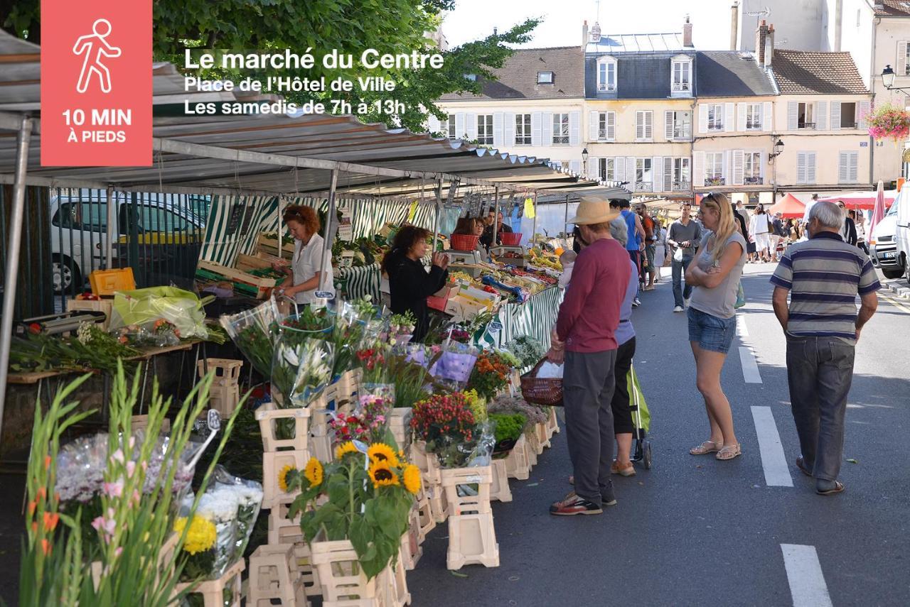 Apartmán Studio Cosy En Plein Coeur Historique De Pontoise Exteriér fotografie