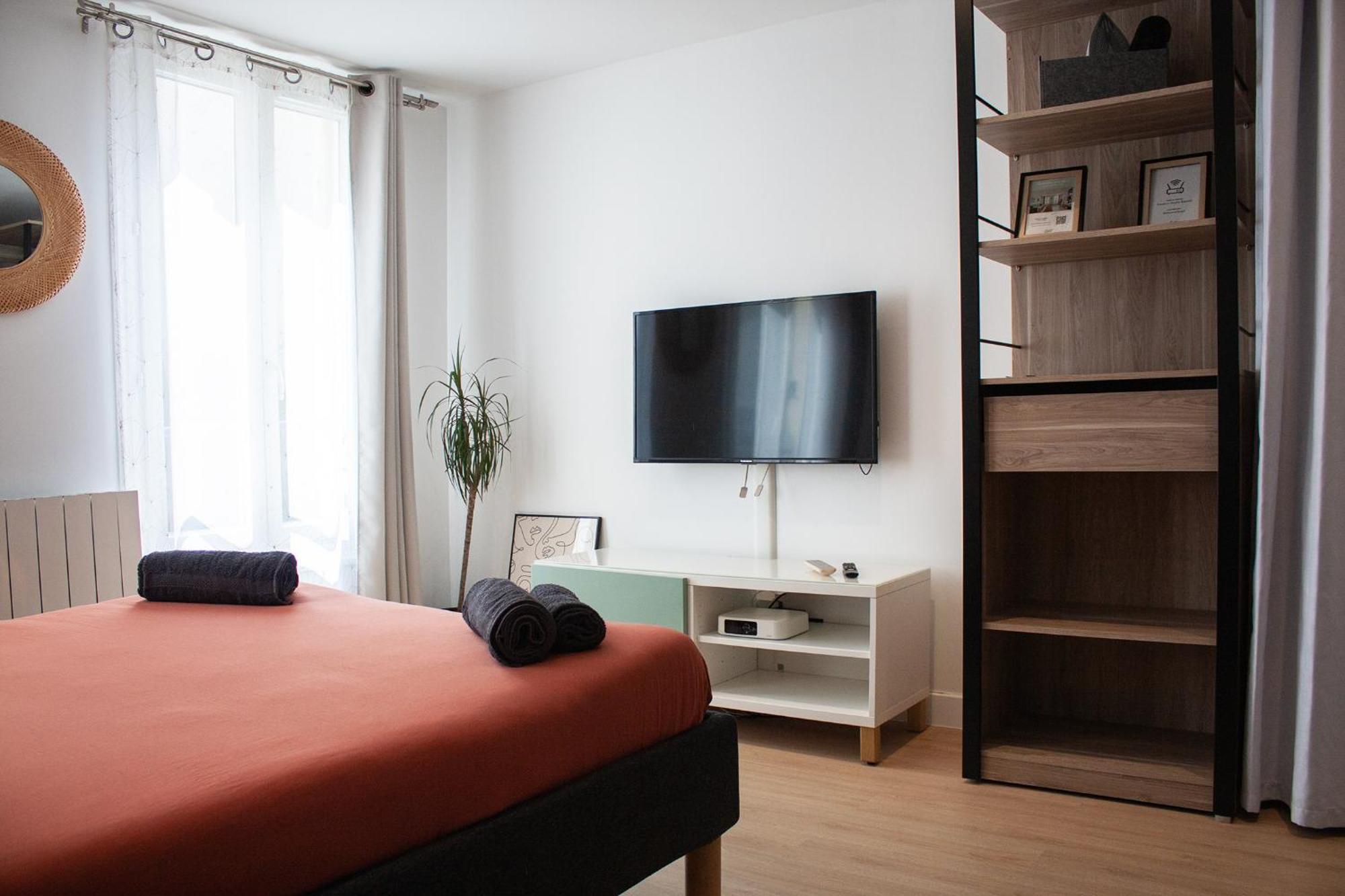 Apartmán Studio Cosy En Plein Coeur Historique De Pontoise Exteriér fotografie