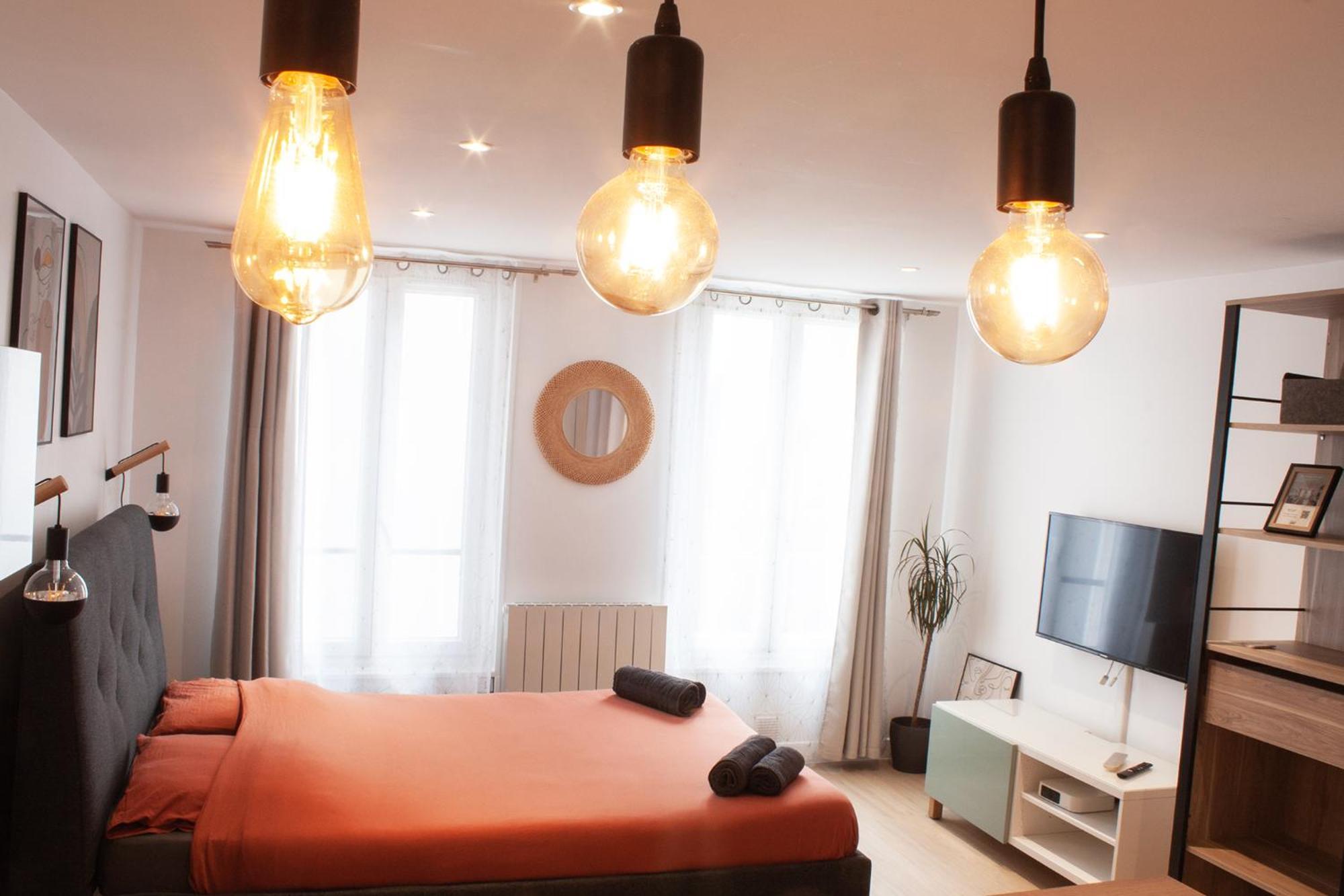 Apartmán Studio Cosy En Plein Coeur Historique De Pontoise Exteriér fotografie