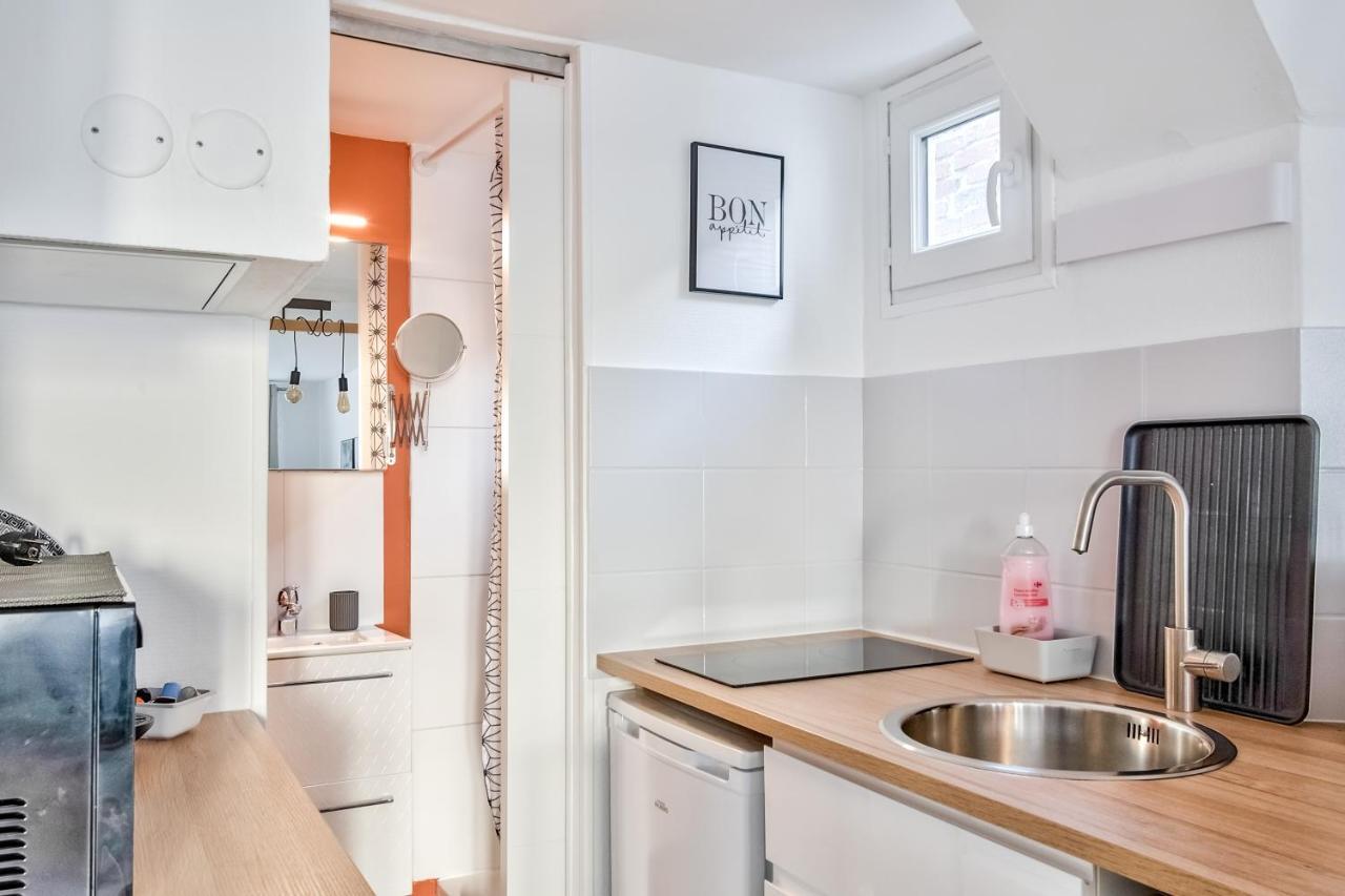 Apartmán Studio Cosy En Plein Coeur Historique De Pontoise Exteriér fotografie