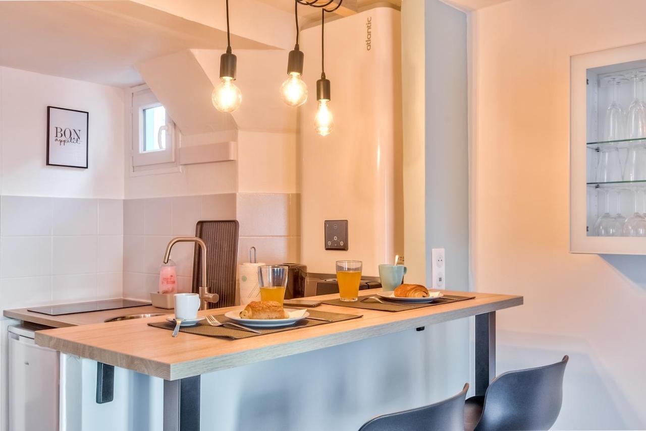 Apartmán Studio Cosy En Plein Coeur Historique De Pontoise Exteriér fotografie